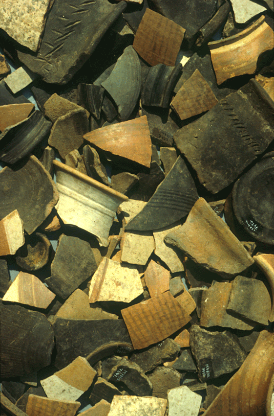 Münsterhügel, keltische Keramik